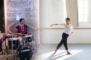 Bildmontage Al Zanabili und Jessica Llano 